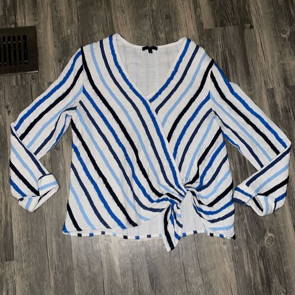 DREW from Anthropologie coastal woman’s top - small - Picture 1 of 5